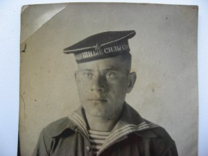 Фото краснофлотца.