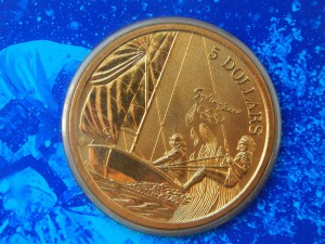 5 долларов Австралия Олимпиада 2000г.