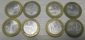 древнии города россии 8шт