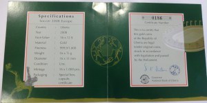 Либерия 12$ 2008 год ( набор из 16 монет )