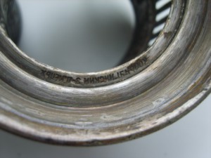 Подстаканник Кремль.Кольчугинскийз-д.мельх.