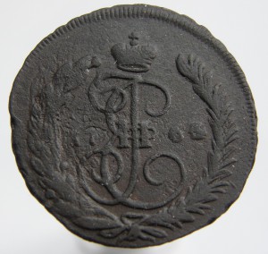 1 копейка 1764-ММ (R2)
