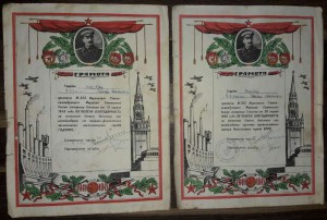 Благодарности с японцами на Дальнем Востоке +9 др.+док(1179)