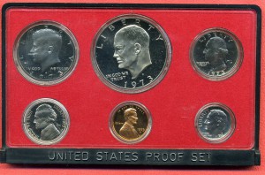 Набор монет США, 1973г.  (6шт.) пруфф