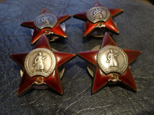 Орден Красной звезды 4 шт.