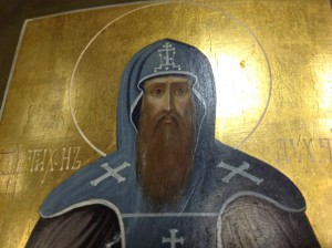 Тихонъ Лухский на золоте в люксе