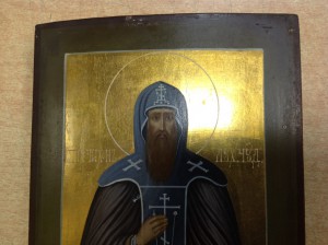 Тихонъ Лухский на золоте в люксе