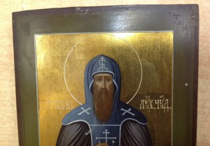 Тихонъ Лухский на золоте в люксе