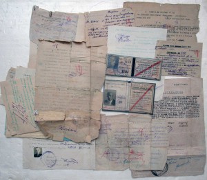 Удостоверения Байк.-Ам. лагеря НКВД , ДАЛЬЗОЛОТО + ....