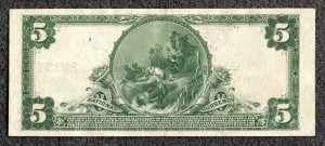 США 5$ 1902 год Национальная NBN