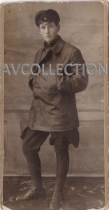 Боец авточастей РККА. 1920-й год.