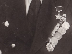 Старший лейтенант,Герой Советского Союза. 1950 год.