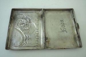 Портсигар "Богатырская застава"