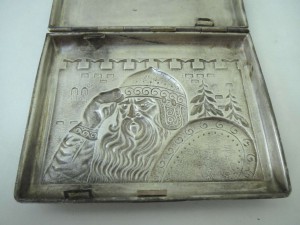 Портсигар "Богатырская застава"