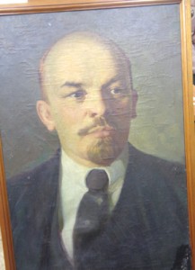 Портрет молодого Ленина.