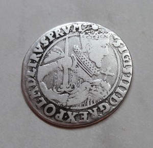 Польша Речь Посполитая  шестигрошевик 1623 Сигизмунд