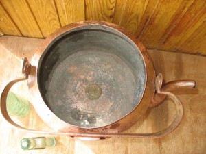 Чайник походный , медный 8л.