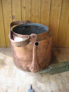Чайник походный , медный 8л.