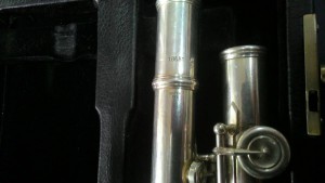 Серебряная флейта 925 пробы