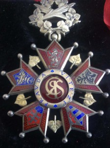Чехословакия Орден Белого льва КОМАНДОРСКИЙ 3 ст 22-61 гг ++