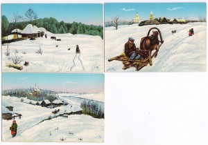 11 художественных открыток