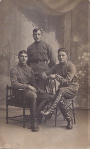 Группа бойцов 60-го пех.зап.полка.20 апреля 1918 г. г.Тамбов