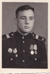 Танкист,старший сержант Василий Е. 15 января 1949 года.