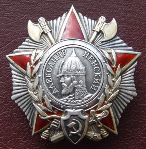 Невский , ОВ 1ст. на док. , командир батареи ОИПТАД + ОВ юб.