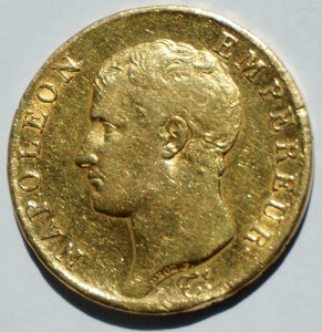 40 франков 1806 год золото