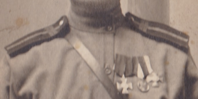 Мл.унт.оф.,разведчик Л.Гв.Кирасирского ЕВ полк,кавалер ГК.
