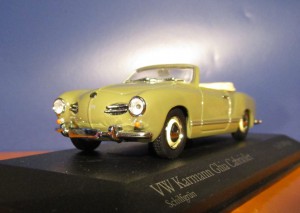 VW Karmann Ghia Convertible 1:43 (minihcamps)