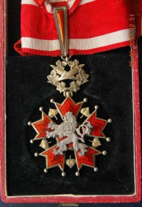 Чехословакия Орден Белого льва КОМАНДОРСКИЙ 3 ст 22-61 гг ++