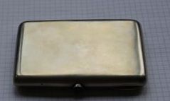 Портсигар серебряный