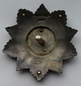 Орден Кутузова 2 ст. 3-и заклёпки,перевыдача (3)