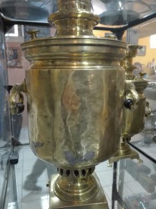 Самовар с медалями. Баташев Панфилов. Восстановленный.