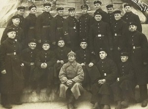 Группа Курсантов Морского Училища в Бескозырках без Лент.