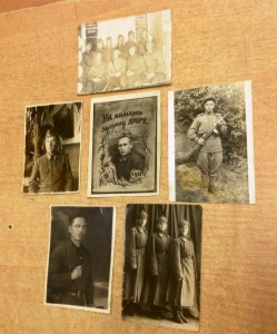 6 фото красноармейцев