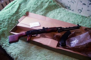 РУЧНОЙ ПУЛЕМЕТ КАЛАШНИКОВА списанный РПК с патронами СУПЕР!