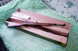 САМОЗАРЯДНЫЙ КАРАБИН СИМОНОВА СКС с патронами 3кат