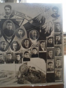 Фото 1-й выпуск Пар-машинистов при Лен.жел. дор1934-1935 г.