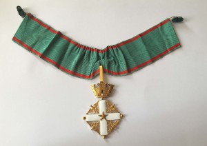 Орден «За заслуги перед Итальянской Республикой» ЗОЛОТО.