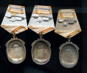 Три  Знака ПОЧЕТА с док !!!