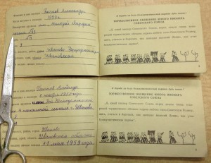 Личная книжка пионера