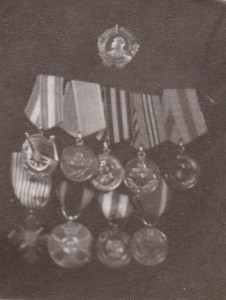Полковник Советской Армии.  ОЛ винтовой. Награды.