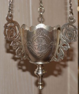 Лампада. Серебро 84.