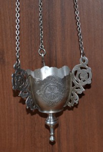 Лампада. Серебро 84.