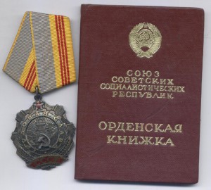 Трудовые Славы 3 ст. на документах - 5  шт.