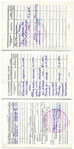 Военный билет участника ВОв