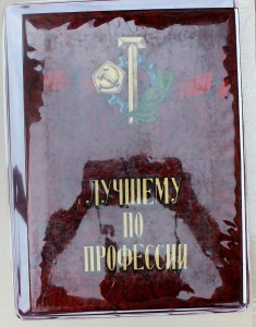 Папка ,Лучшему по профессии"