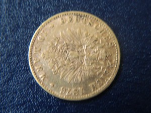 10м Пруссия 1876с Золото редкая
